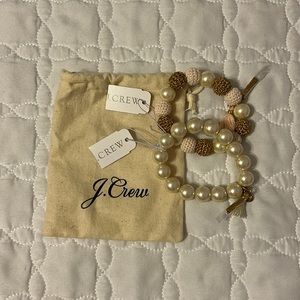 J. Crew Faux Pearl Bracelets